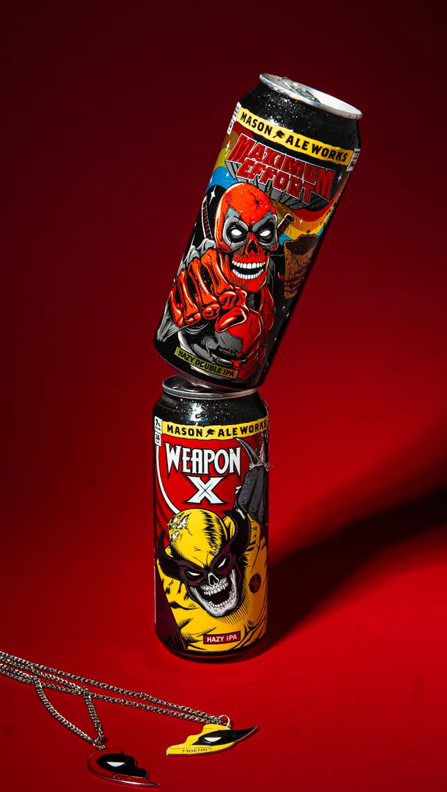 Deadpool and The Wolverine Beer Release Photos