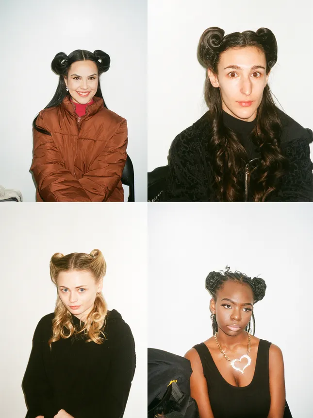 Harley De Oliviera NYFW BACKSTAGE