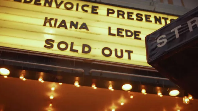 Kiana Lede - Cut Ties Concert
