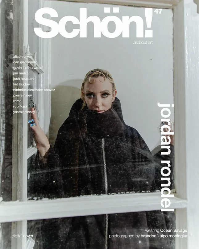 JORDAN RONDEL DIGITAL COVER FOR SCHÖN MAGAZINE 2024