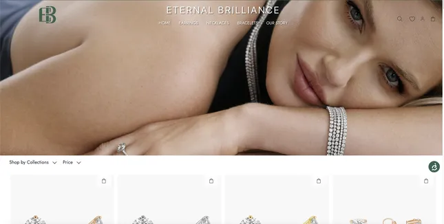 Develop Jewelry E-commerce - Eternal Brilliance