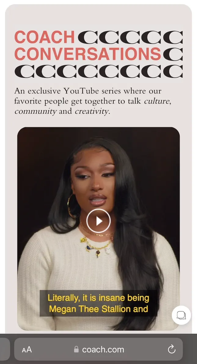 Coach Conversations - Megan Thee Stallion