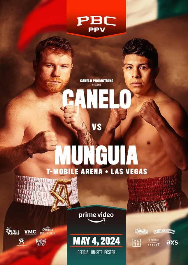 CANELO VS MUNGUIA - Premier Boxing Champions (PPV on Prime Video)
