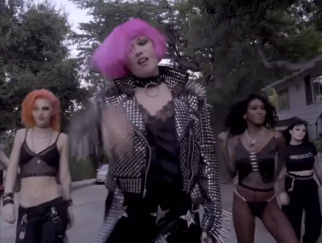 music video for @amazonica (sweet sound of rock and roll)