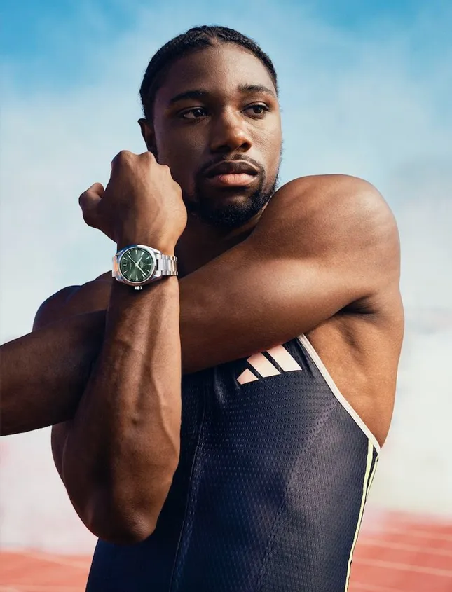 Noah Lyles for Omega.