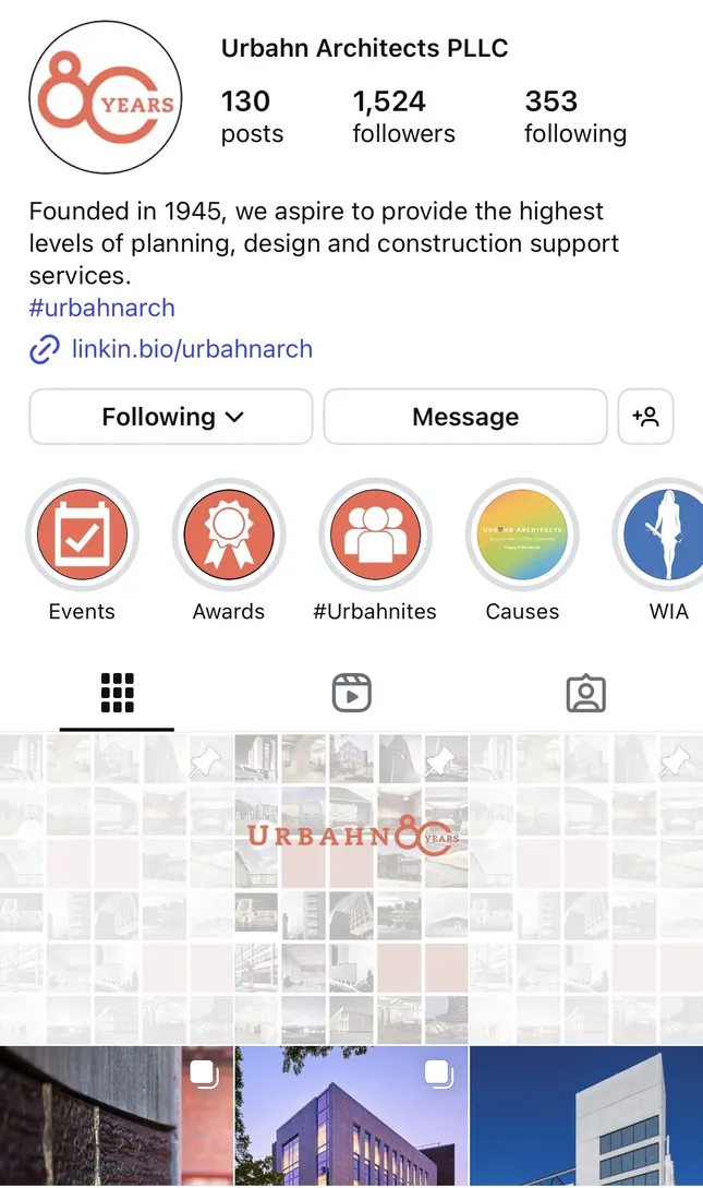 Social Media: Urbahn Architects PLLC