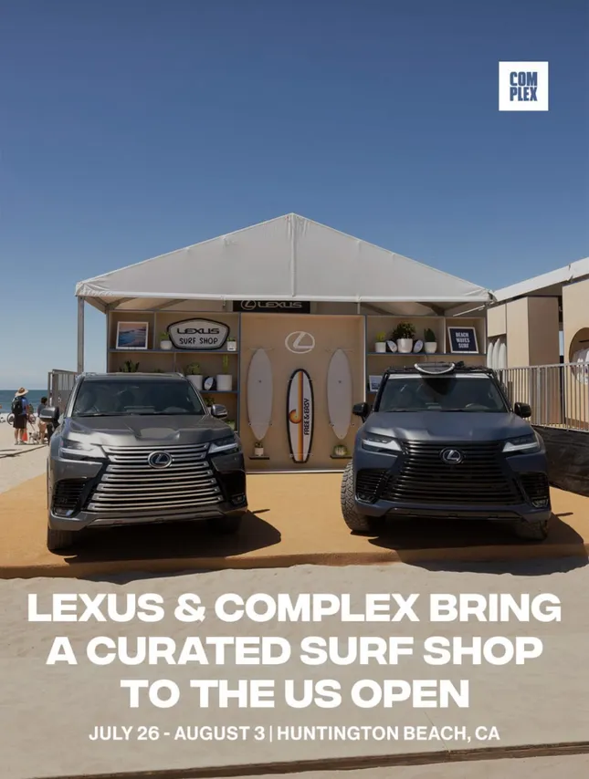 Complex and Lexus US Open Content Capture
