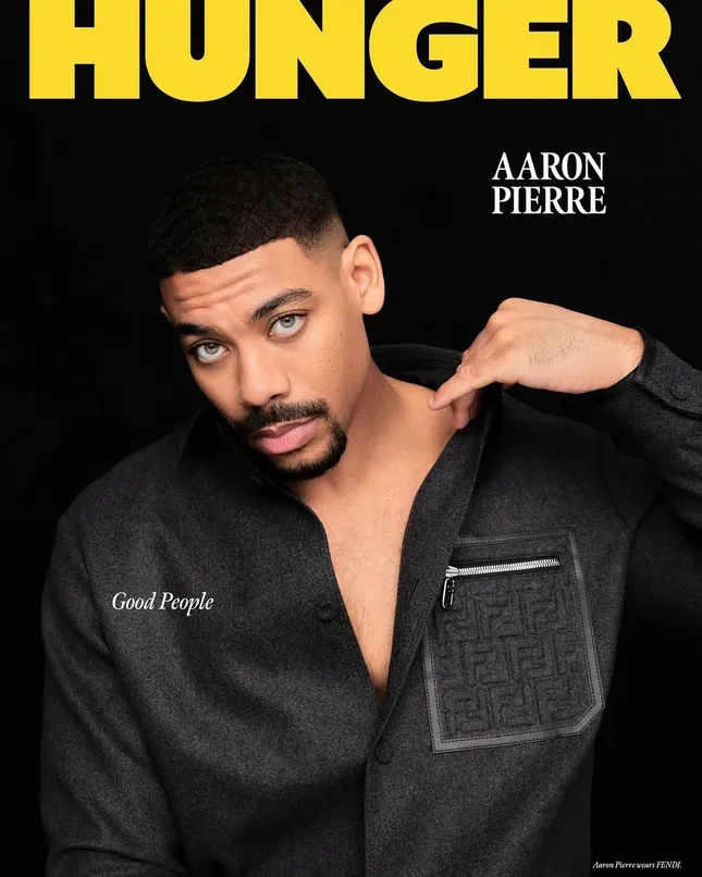 Hunger Magazine Good People Issue featuring Aaron Pierre