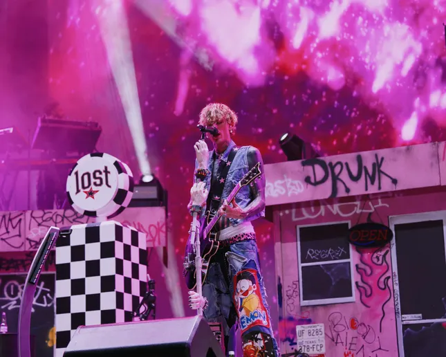 MGK at Van’s Warped Tour