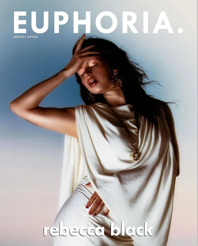 Euphoria Zine x Rebecca Black Cover