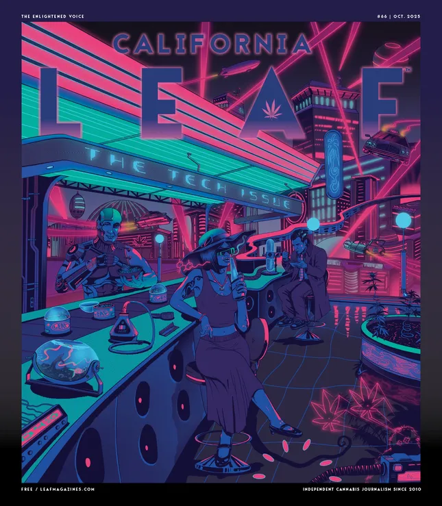Leaf Magazine: The Tech Issue 2025 Cover Artwork