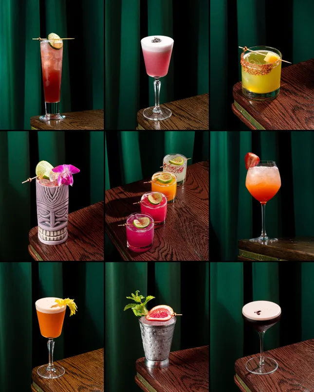 Restaurant Menu Shots