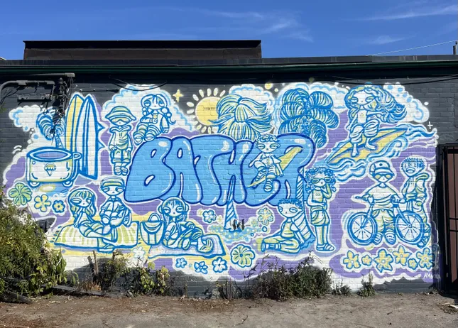 Bather Flagship Store Mural