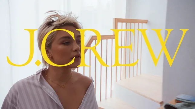 J Crew - Get Dressed with Florence Pugh & Leslie Odom Jr
