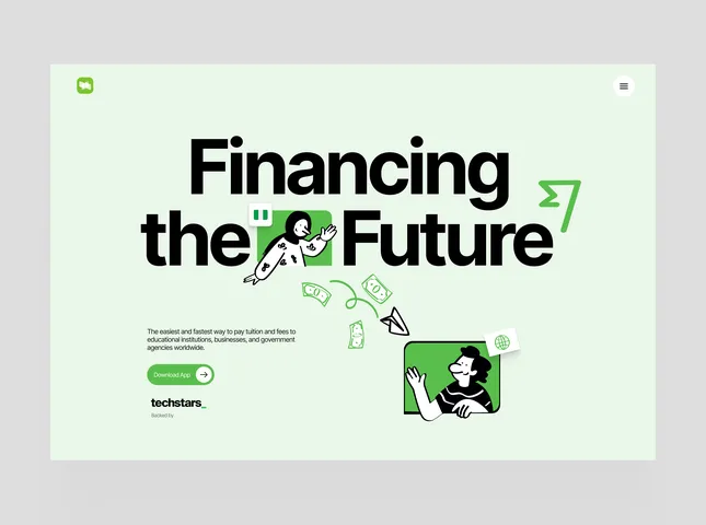 Pay4Me Landing Page Redesign