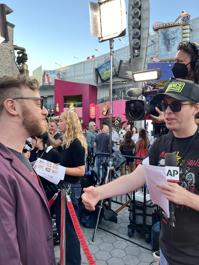 Social Media Coverage for  the opening of Halloween Horror Nights 2025