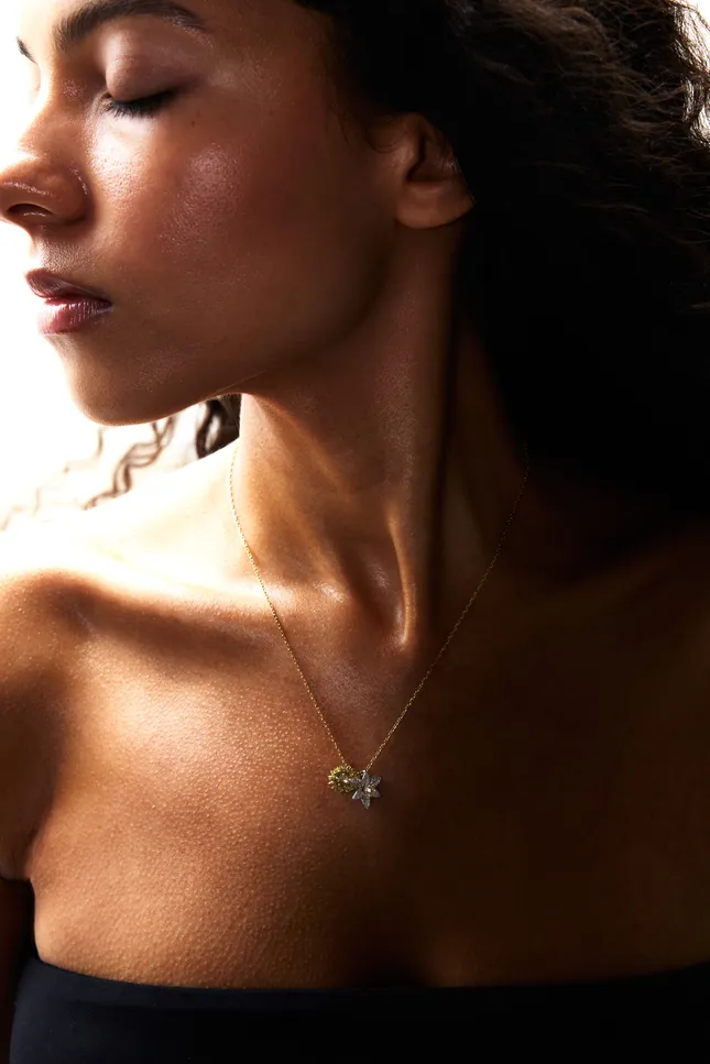 Bernard James “Pave flora”, jewelry campaign