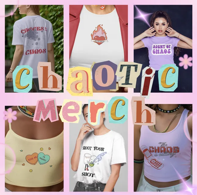 Merch Design for Chaotic Singles Party