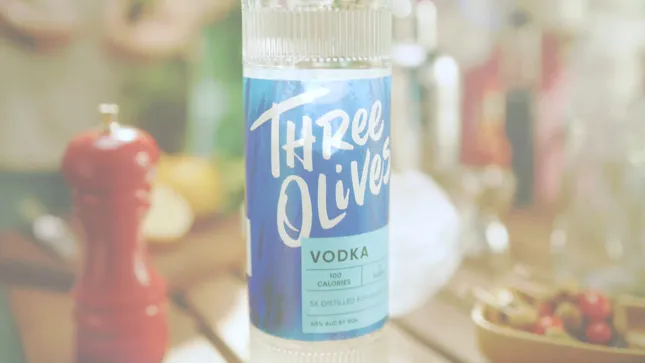 Three Olives Vodka
