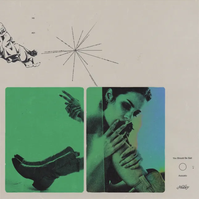 Halsey - You Should Be Sad - Single Cover