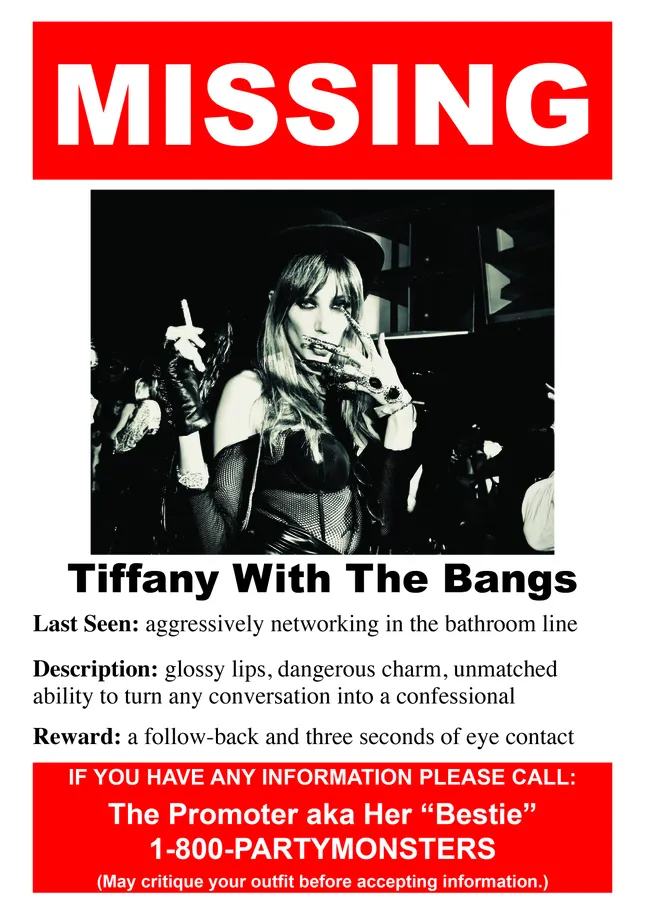 MISSING POSTERS - PARTY MONSTERS