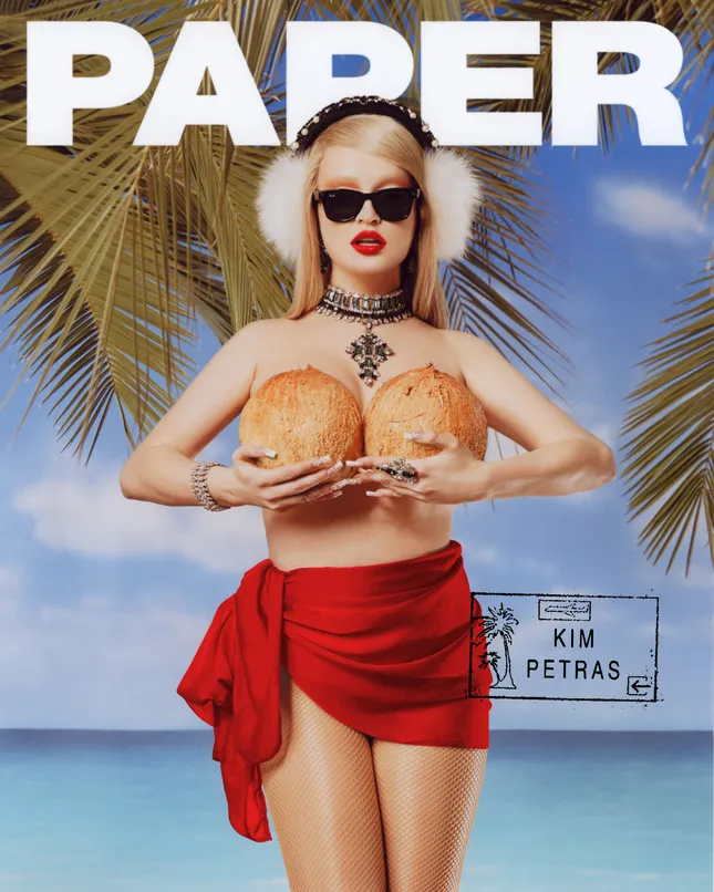 Kim Petras x Rayban x Paper Magazine