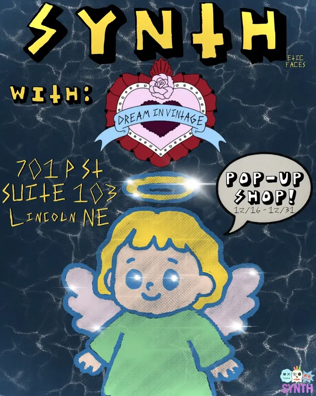 Flier for Pop-Up Shop