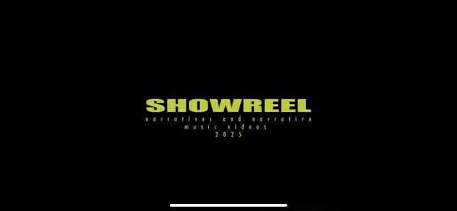 Narrative Showreel 2025