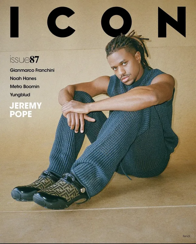 Jeremy Pope for Icon Magazine