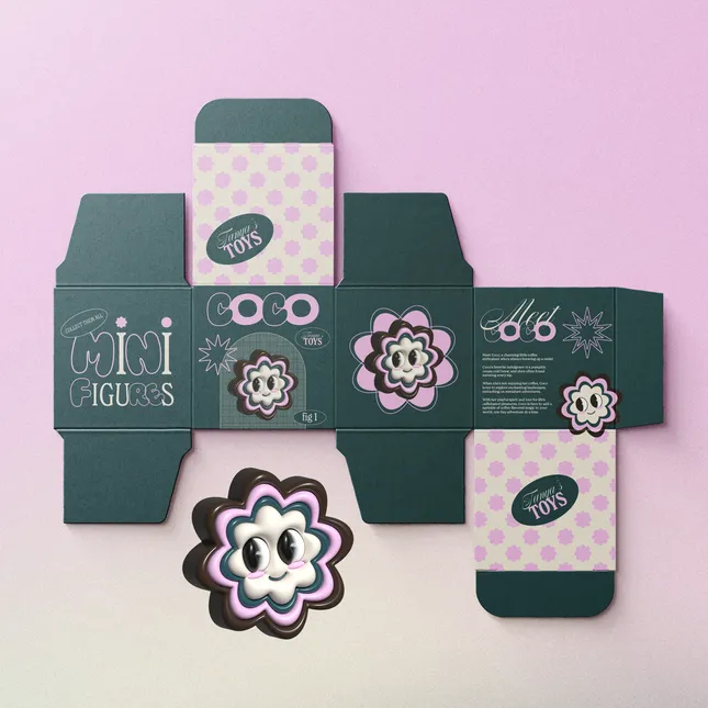 Tanya's Toys — Character Design & Packaging Design