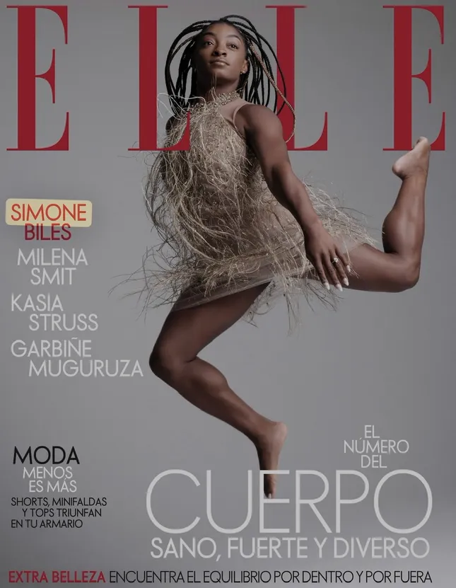 Simone Biles x Elle Magazine