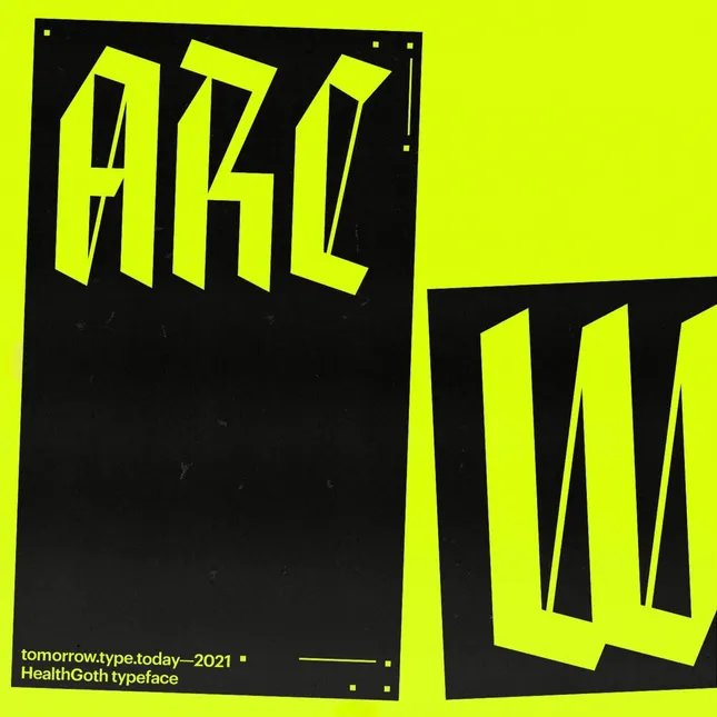 HealthGoth Font Development