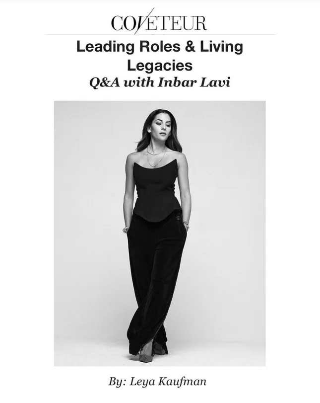 COVETEUR x INBAR LAVI
