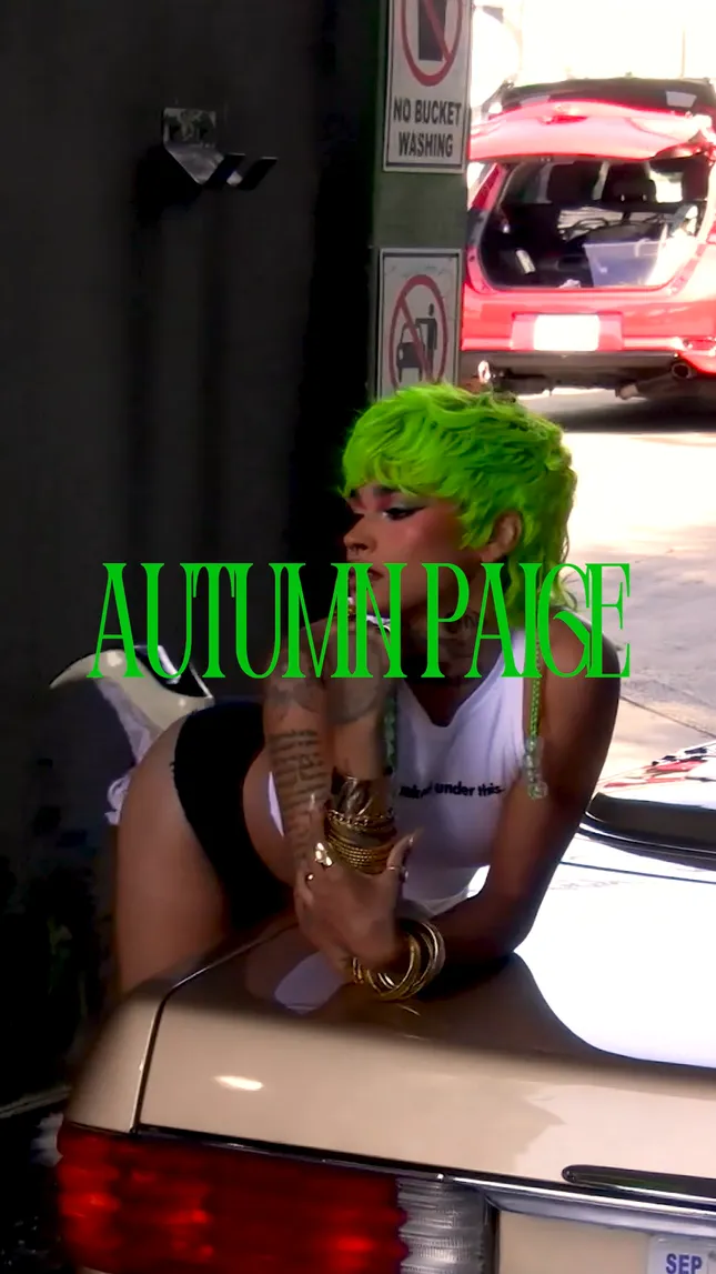 Autumn Paige Topless Cover Shoot BTS
