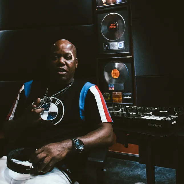 Too $hort in the studio