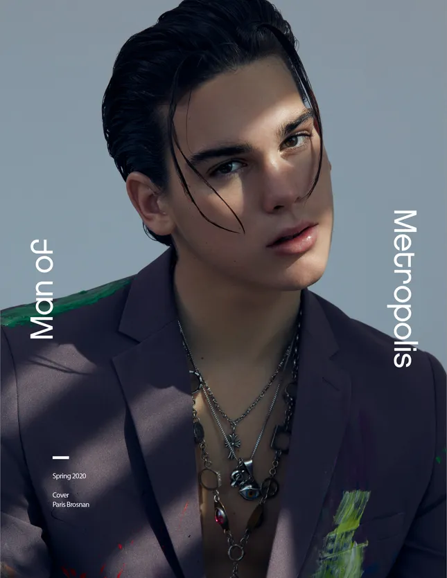 Paris Brosnan x Man of Metropolis