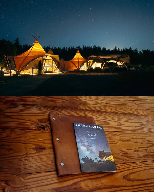 New photo work for Hyatt Hotels and Under Canvas