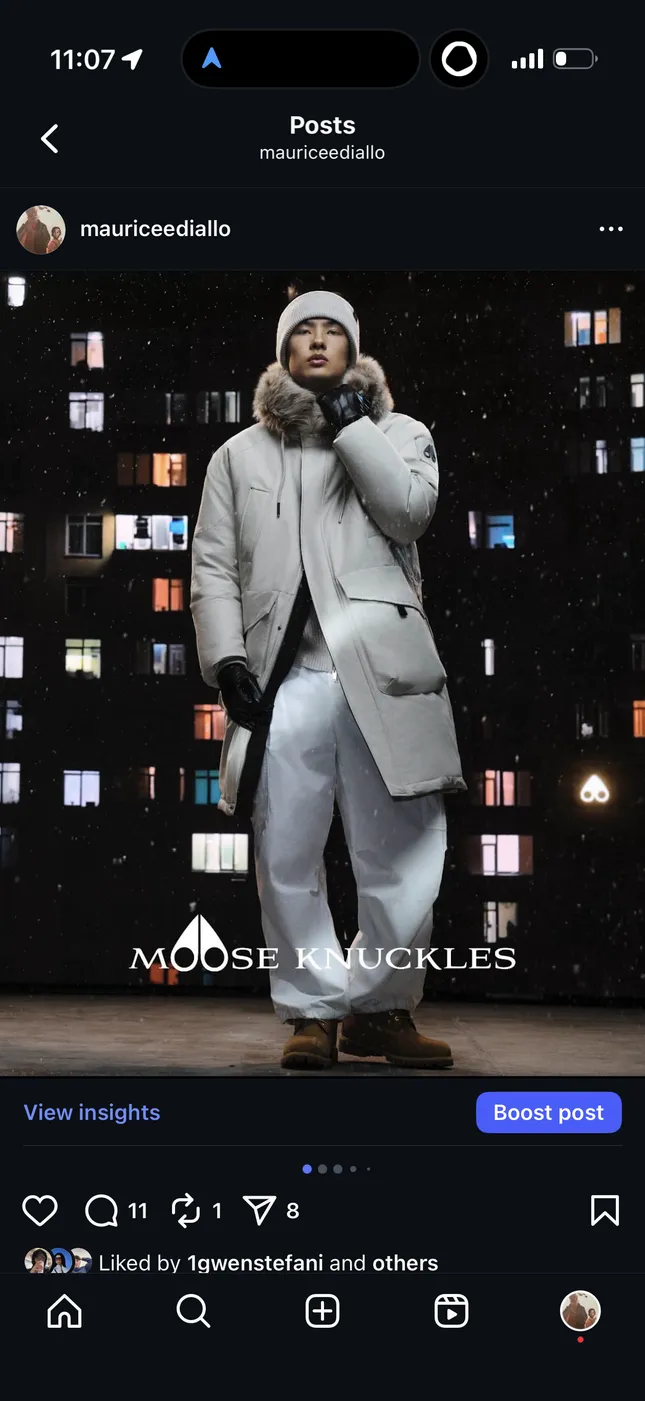 Moose knuckle FW 25 campaign