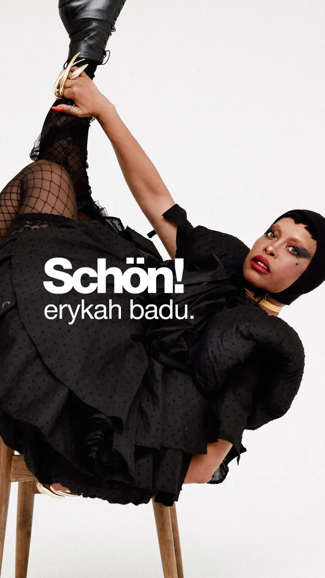 Erykah Badu for Schon Magazine!