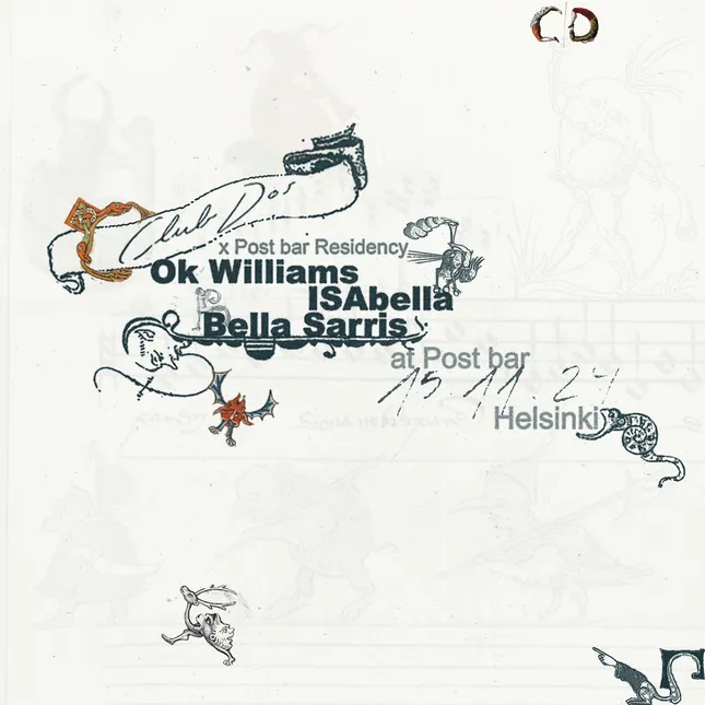 Various tour and event posters for Isabella