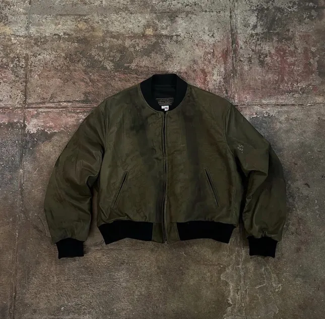 Oversized bomber jacket