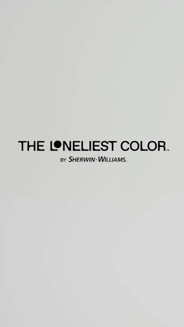 Sherwin Williams: The Loneliest Color
