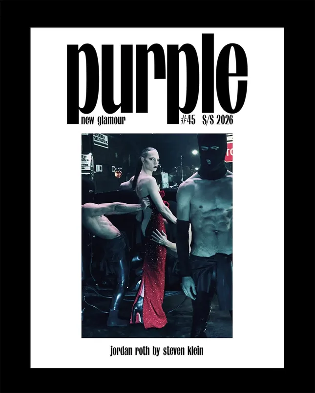 PURPLE MAGAZINE x Jordan Roth & Steven Klein & Patti Wilson
