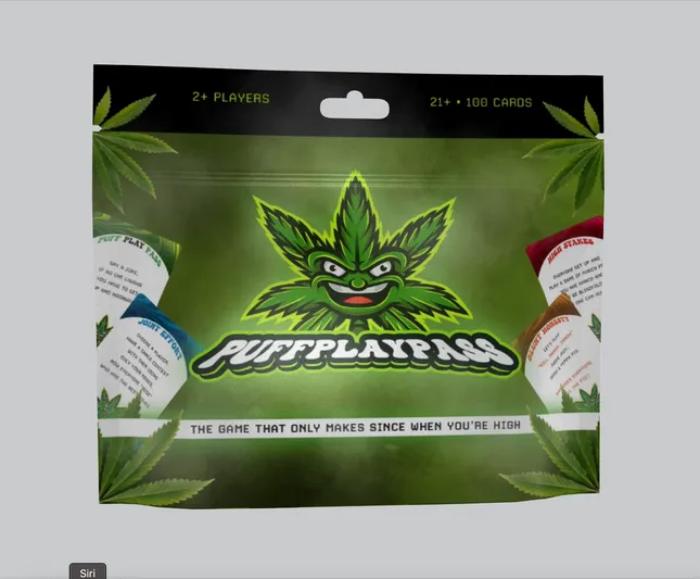 Package Design for Puff Play Pass