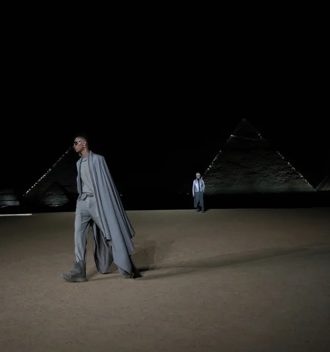 Dior Men’s Runway in Egypt Fall 2023