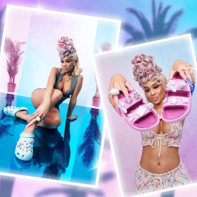 Saweetie x Crocs
