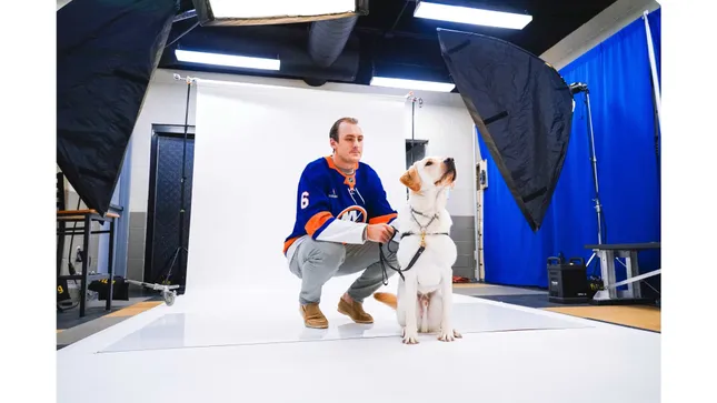 Pucks & Paws 2025 Calendar | Islanders Shoot by Jennifer Pottheiser
