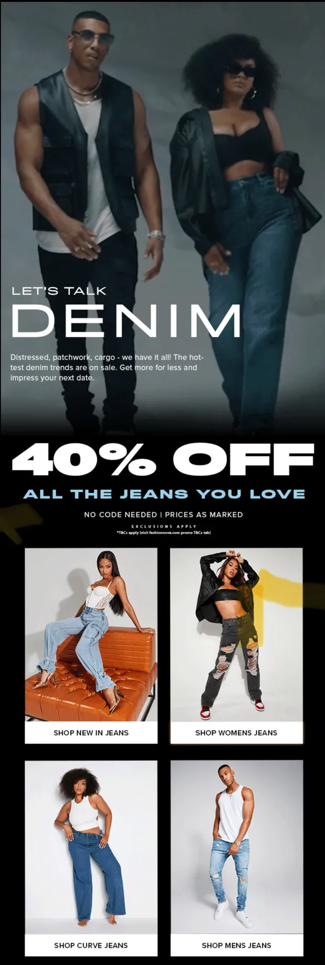 Fashion Nova : Email Marketing