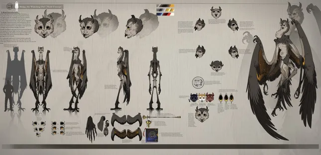 Stolas Character Concept and Reference