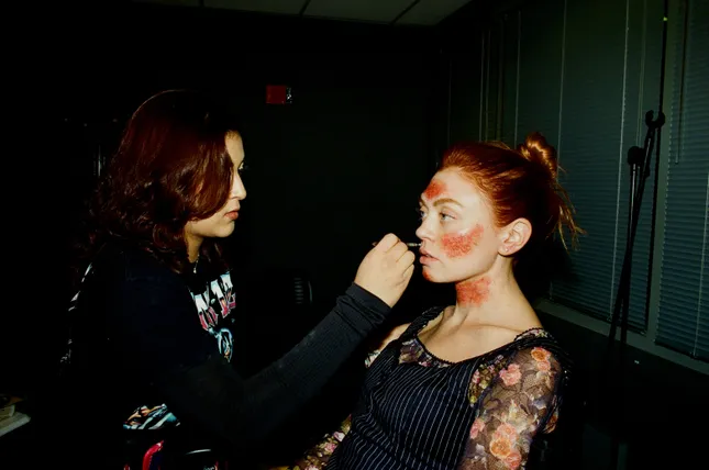 “ love Synthesized” On Set Photography